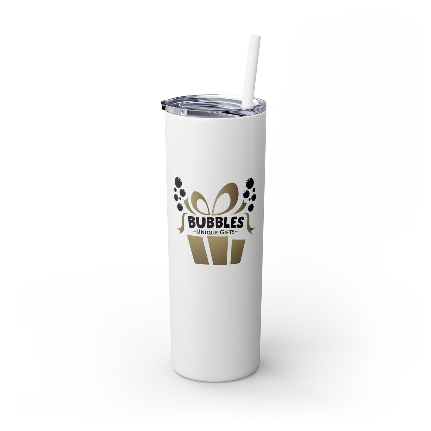 Skinny Tumbler with Straw, 20oz